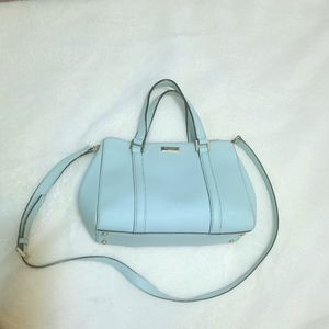 Kate Spade Grace Blue Newbury Lane Small Loden Leather Bag